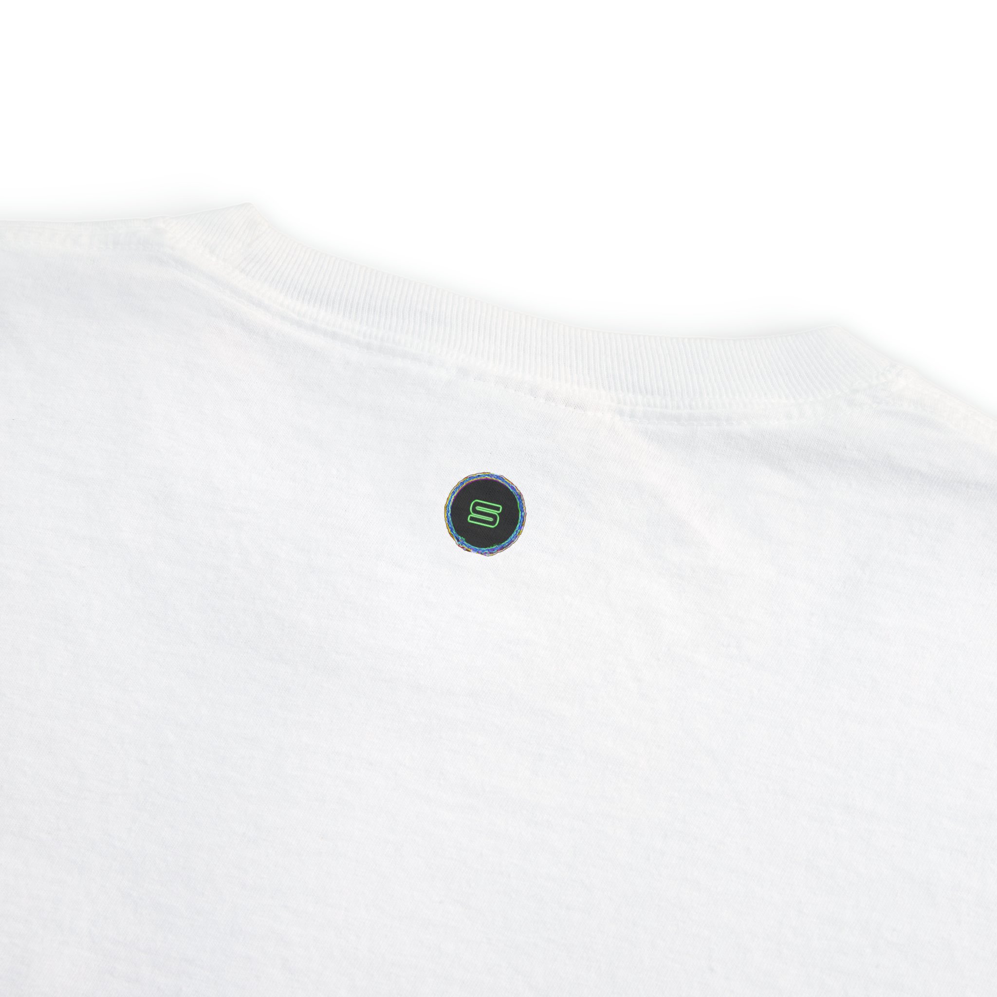 Unisex Pocket T-Shirt #8 Back Collar Closeup